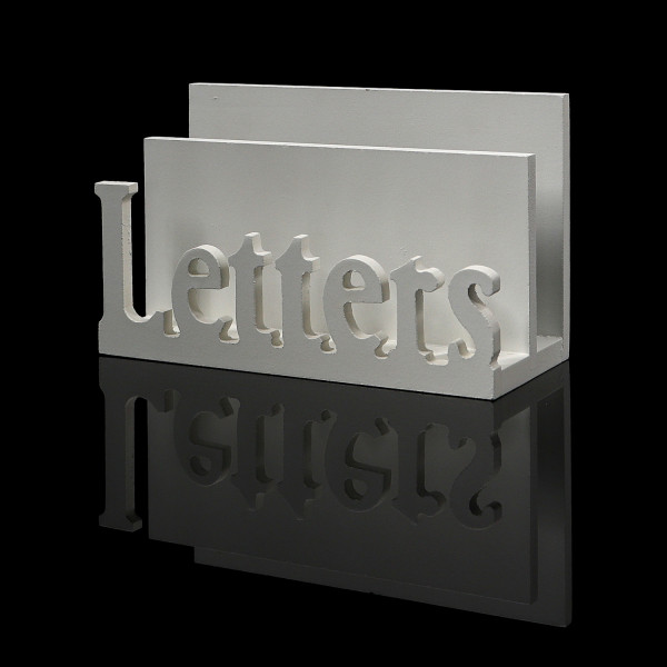 Drewniany listownik na biurko letters 16×7×10cm outlet 5