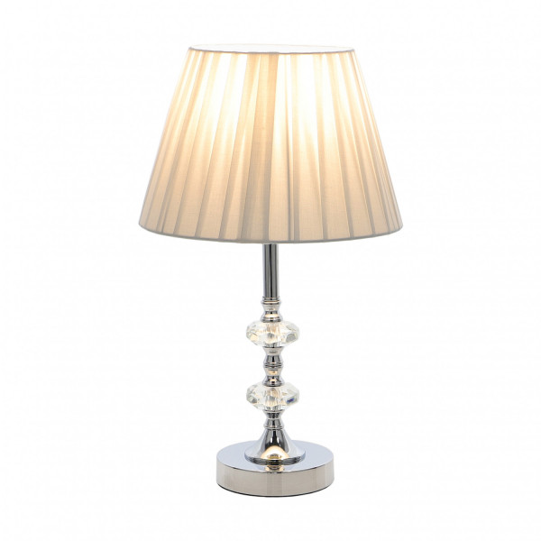 Lampa stołowa/nocna z dwoma kryształowymi elipsami 2