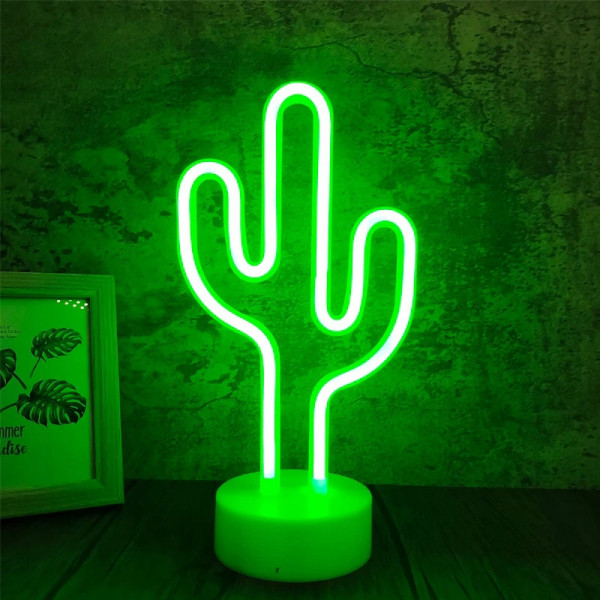 Lampka neonowa LED KAKTUS 2