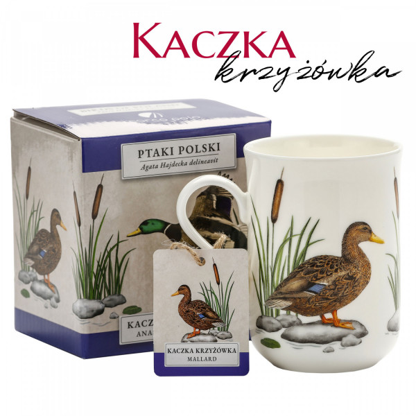 Kubek 300ml kaczka - kolekcja ptaki polski