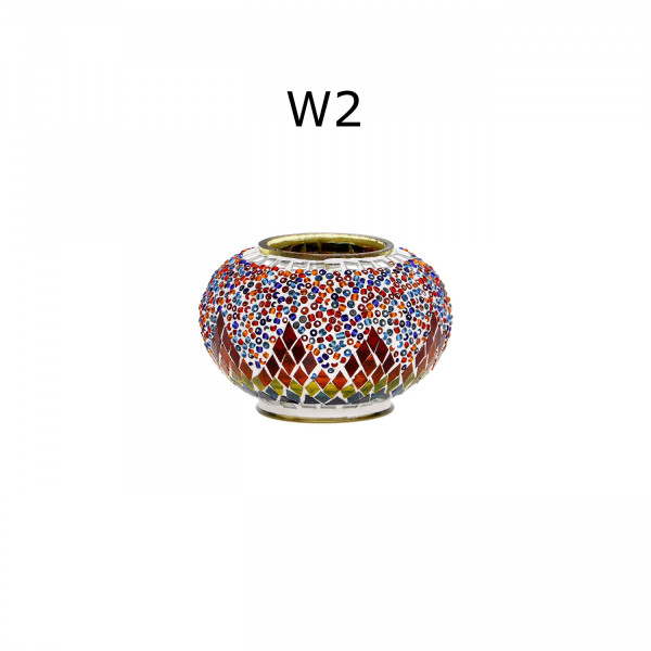 Mozaiczna lampka stołowa 28cm - kolekcja marokańska 6