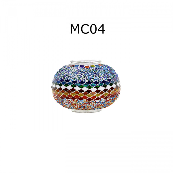 Mozaiczna lampka stołowa 33cm - kolekcja marokańska 3