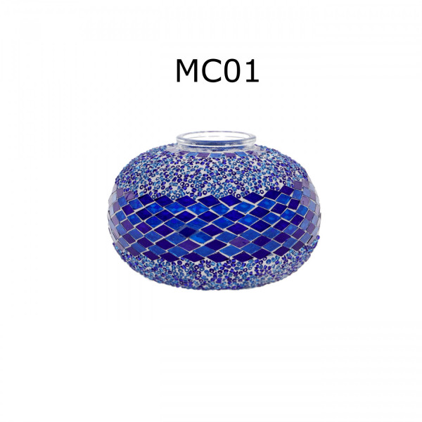 Mozaiczna lampka stołowa 40cm - kolekcja marokańska 5