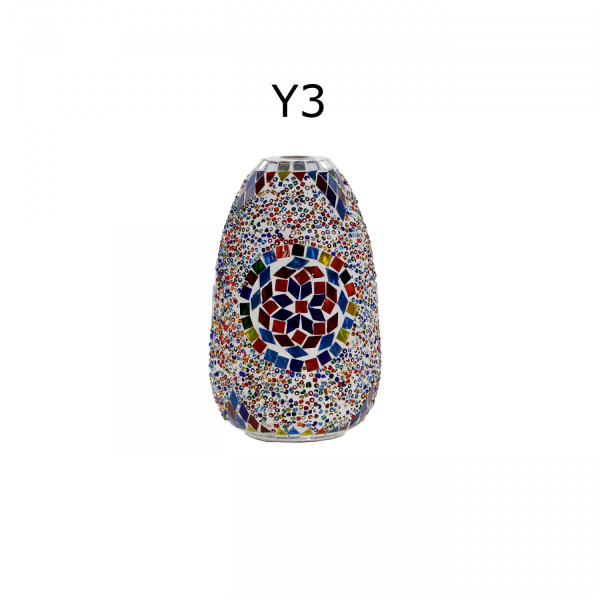 Lampka stołowa z mozaiki Faberge 48cm - kolekcja marokańska 6