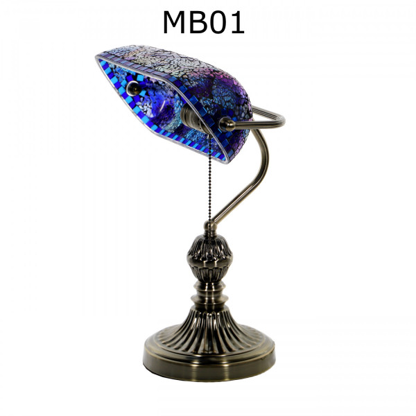 Lampa biurkowa mozaika - kolekcja marokańska 1