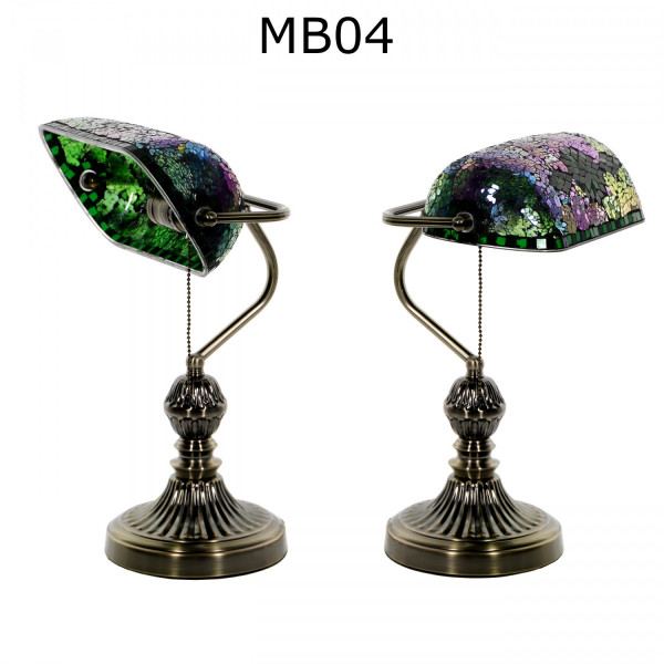 Lampa biurkowa mozaika - kolekcja marokańska 3