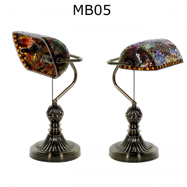 Lampa biurkowa mozaika - kolekcja marokańska 4