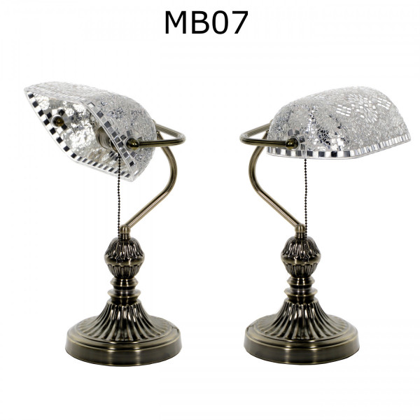 Lampa biurkowa mozaika - kolekcja marokańska 6