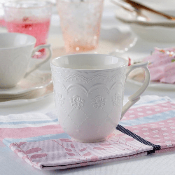 Kubek biały porcelanowy 350ml - AURELIA 1