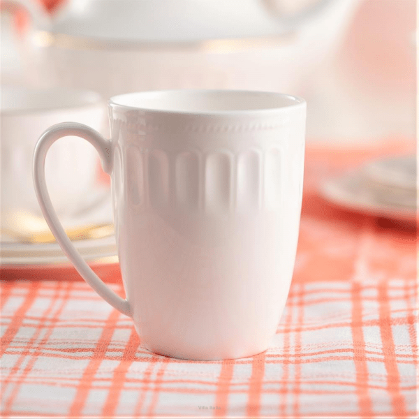 Kubek porcelanowy 350ml złota linia - MESYNA GOLD 1