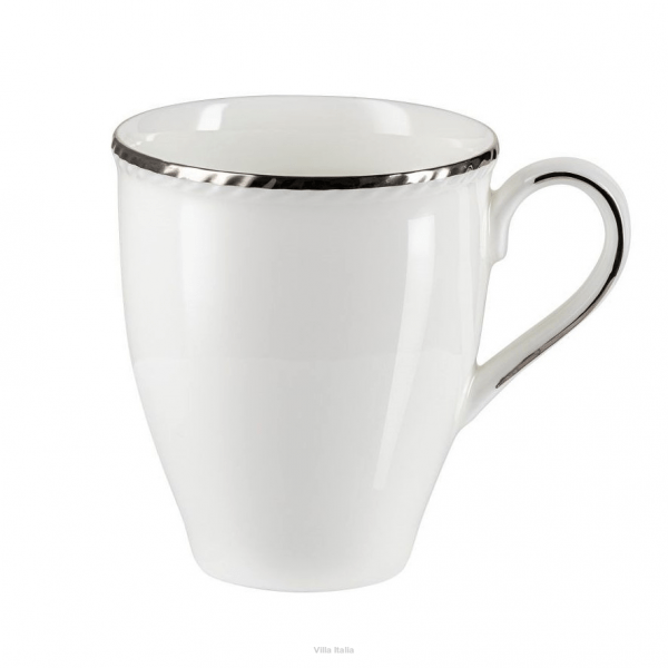 Kubek porcelanowy platynowa linia 450ml - FLORIAN