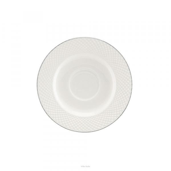 Filiżanka do espresso porcelanowa 100ml platynowa linia - BARI PLATIN 1