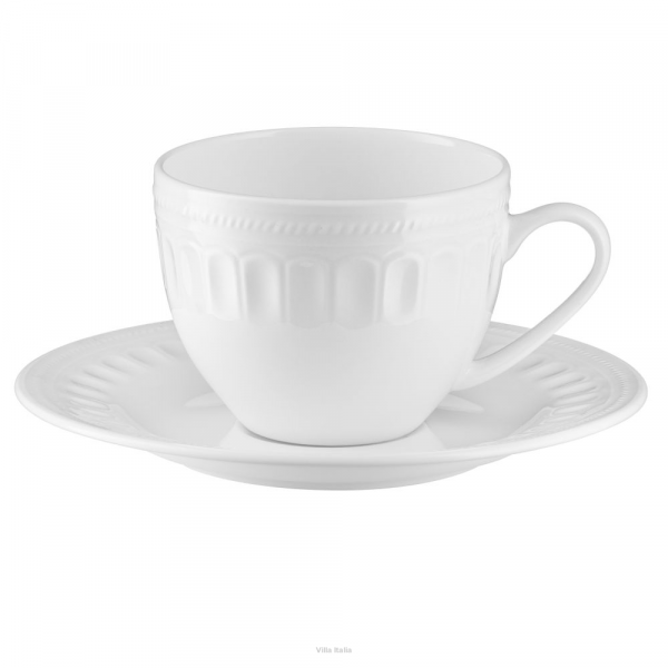 Filiżanka do kawy herbaty porcelanowa 250ml - MESYNA WHITE
