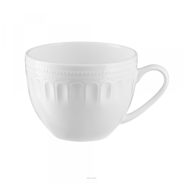 Filiżanka do kawy herbaty porcelanowa 250ml - MESYNA WHITE 1