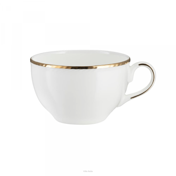 Filiżanka do kawy herbaty porcelanowa 330ml ze spodkiem - CAMILLA 7