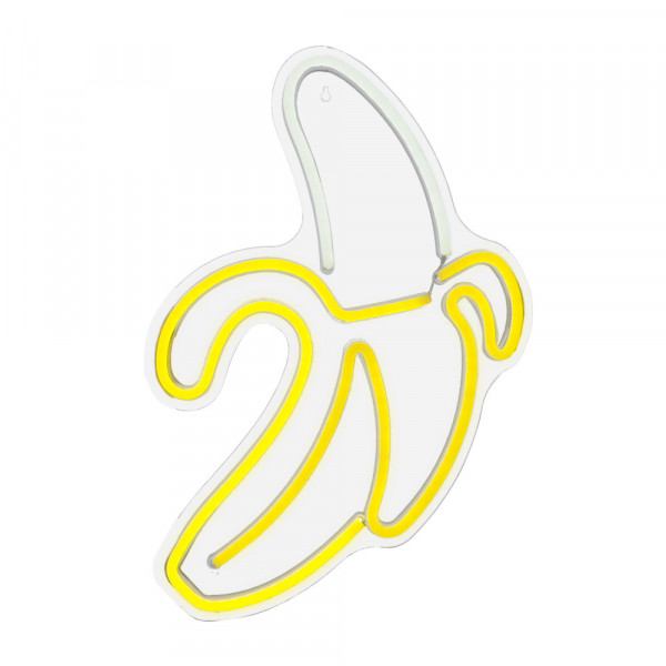Neon LED Banan do powieszenia