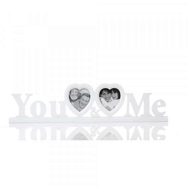 Drewniana ramka na zdjęcia You & Me 61,6×4×15cm 8