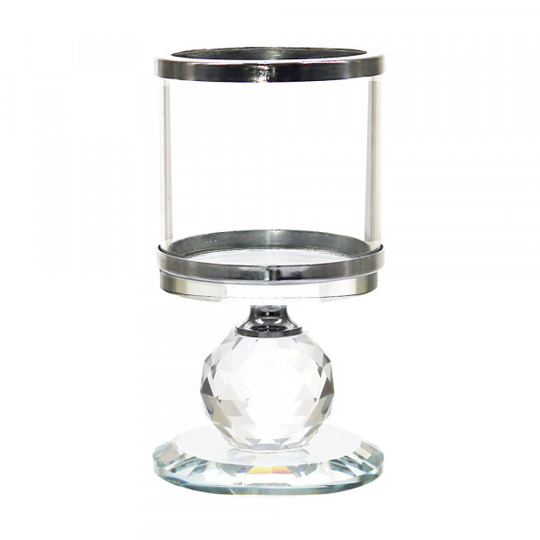 Szklany świecznik na tealight 12,5cm 5